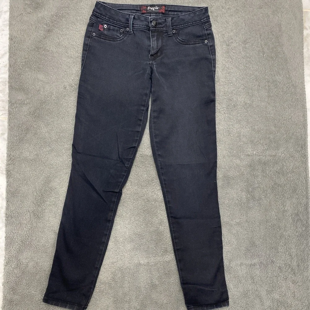 Fragile Jeans Junior 3 Black Skinny - Picture 2 of 8